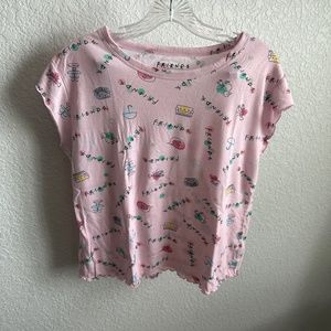 F•R•I•E•N•D•S Theme Pajama Set Size M